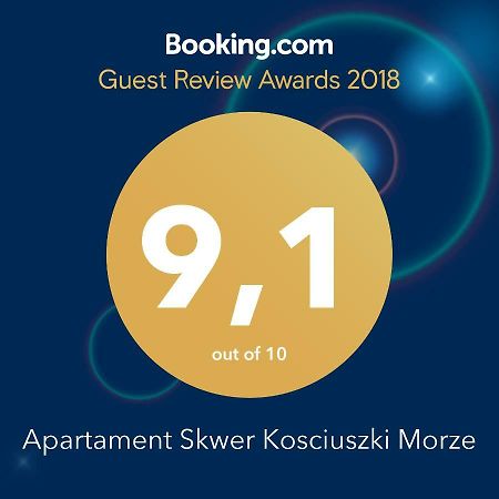 Apartament Skwer Kosciuszki Morze Gdynia Esterno foto