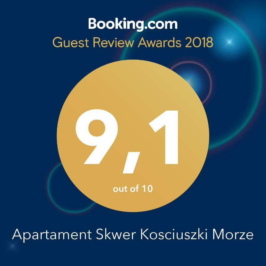 Apartament Skwer Kosciuszki Morze Gdynia Esterno foto